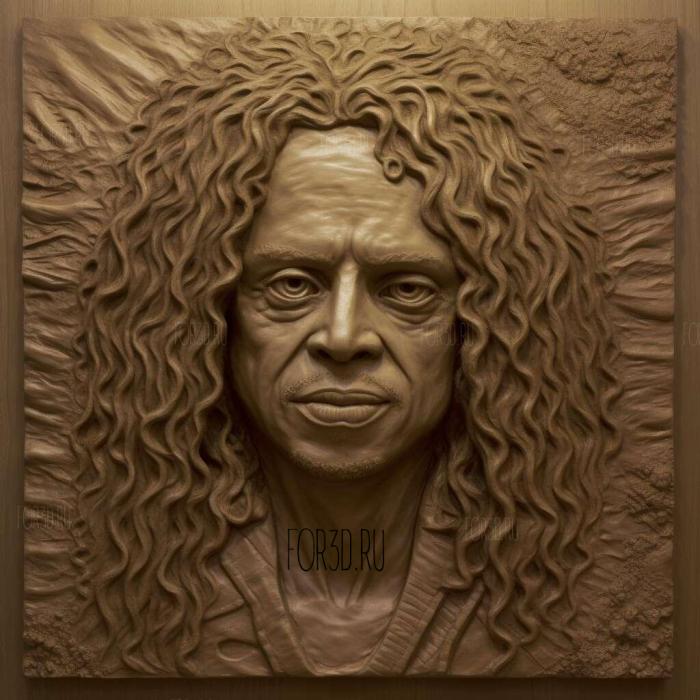 kirk hammett 3 stl model for CNC